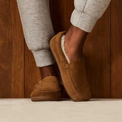 Men's Suede Moccasin Slipper