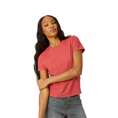 Women's Pima Cotton Slim Crew Neck T-Shirt 6-Pack