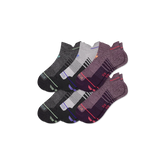 Women's Merino Wool Blend Run Ankle Sock 6-Pack