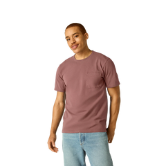 Men’s Premium Weight Pocket Crew Neck T-Shirt