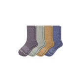 Youth Merino Wool Blend Calf Sock 4-Pack