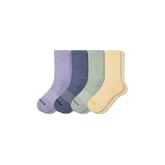 Youth Marl Calf Sock 4-Pack