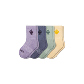 Junior Marl Calf Sock 4-Pack