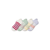 Youth Stripes Ankle Sock 4-Pack