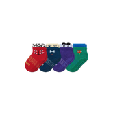 Toddler Eye Spy Gripper Calf Sock 4-Pack