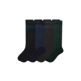 Men's Dress Over the Calf Sock 4-Pack