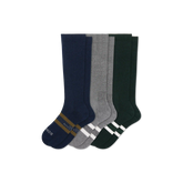 Men's Everyday Compression Knee High Sock 3-Pack (15-20mmHg)