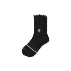 Women’s Ruffle Sport Half Calf Socks