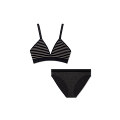 Women's Seamless Triangle Bralette + Bikini Pack