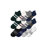 Men's Solids Ankle Sock 12-Pack