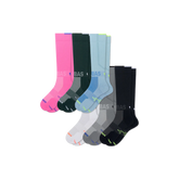 Women's Sport Compression Knee High Sock 6-Pack (20-30mmHg)