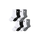 Women's All Sport Half Calf Sock 8-Pack