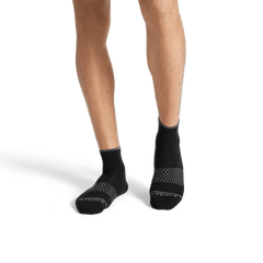 Men's Merino Wool Blend Quarter Socks