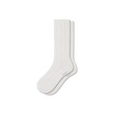 Women's Pointelle Calf Socks
