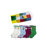 Peanuts x Bombas: Junior Gripper Calf Sock 4-Pack Gift Box