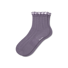 Women's Ruffle Lace Quarter Socks