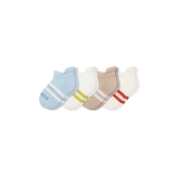 Junior Solids Ankle Sock 4-Pack