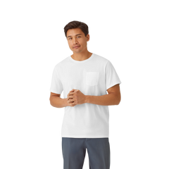 Men's Pima Cotton Pocket Crew Neck T-Shirt 6-Pack