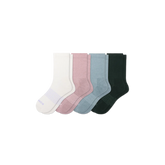 Women's Solids Half Calf Sock 4-Pack