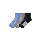 Men's UltraLite Sport Merino Wool Blend Quarter Sock 3-Pack