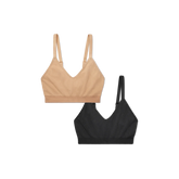 Women's Seamless Scoop Bralette 2-Pack