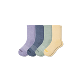 Youth Marl Calf Sock 4-Pack