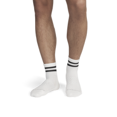 Men's Vintage Stripes Quarter Socks