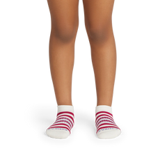 Youth Stripes Ankle Sock 4-Pack