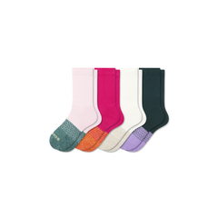 Youth Marl Calf Sock 4-Pack
