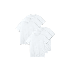Men's Pima Cotton Pocket Crew Neck T-Shirt 6-Pack