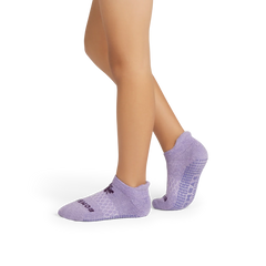 Junior Marl Gripper Ankle Sock 4-Pack