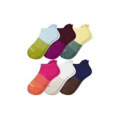 Youth Marl Ankle Sock 6-Pack