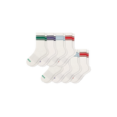 Youth Vintage Stripes Calf Sock 8-Pack