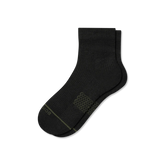 Men's Merino Wool Blend Modern Rib Quarter Socks