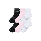 Women's UltraLite Sport Sheer Stripe Quarter Sock 6-Pack