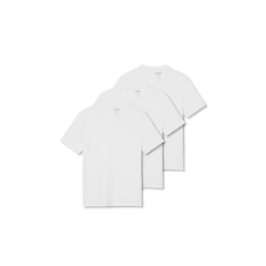 Women's Pima Cotton Slim Crew Neck T-Shirt 3-Pack