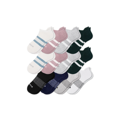 Women's Solids Ankle Sock 12-Pack