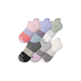 Women's Tri-Block Ankle Sock 6-Pack