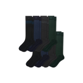 Men's Dress Over the Calf Sock 8-Pack