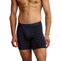 Men's Cotton Modal Blend Boxer Brief 6" 6-Pack