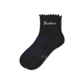 Women’s UltraLite Ruffle Sport Quarter Socks