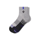 Women's Merino Wool Blend Run Quarter Socks
