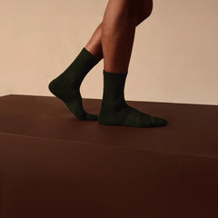 Men's Solids Half Calf Socks