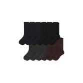 Men's Dress Calf Sock 12-Pack
