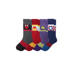 Marvel | Bombas Adult Calf Sock 4-Pack