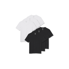 Men's Pima Cotton V-Neck T-Shirt 6-Pack