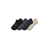 Men's Merino Wool Blend Ankle Sock 4-Pack