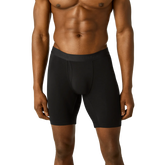 Men's Cotton Modal Blend Long Boxer Brief 8"