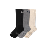 Women's Travel Compression Knee High Sock 3-Pack (15–20mmHg)