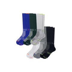 Men's Sport Compression Knee High Sock 6-Pack (20-30mmHg)